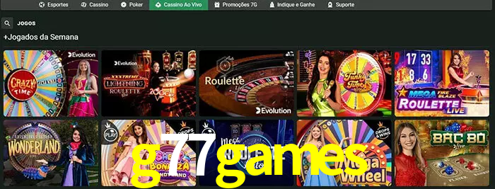 g77games bet